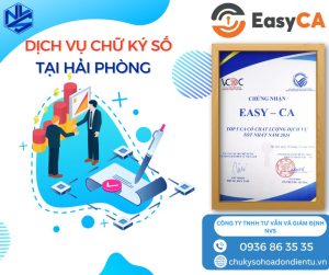 Chữ ký số EasyCA tại Hải Phòng